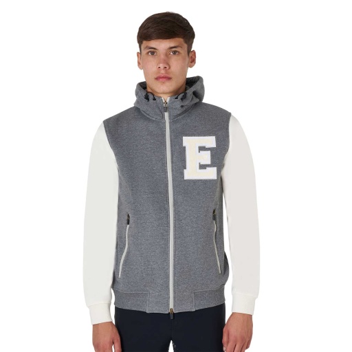 Mikina Equestro Men's Institutional Two-Tone Hoodie